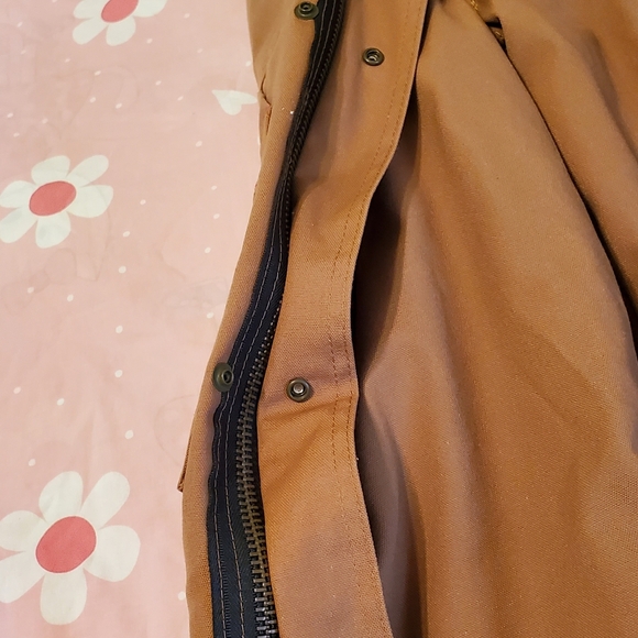 Men's Insulated Blended Duck Bib Overall Size Small Red Kap - Picture 5 of 16